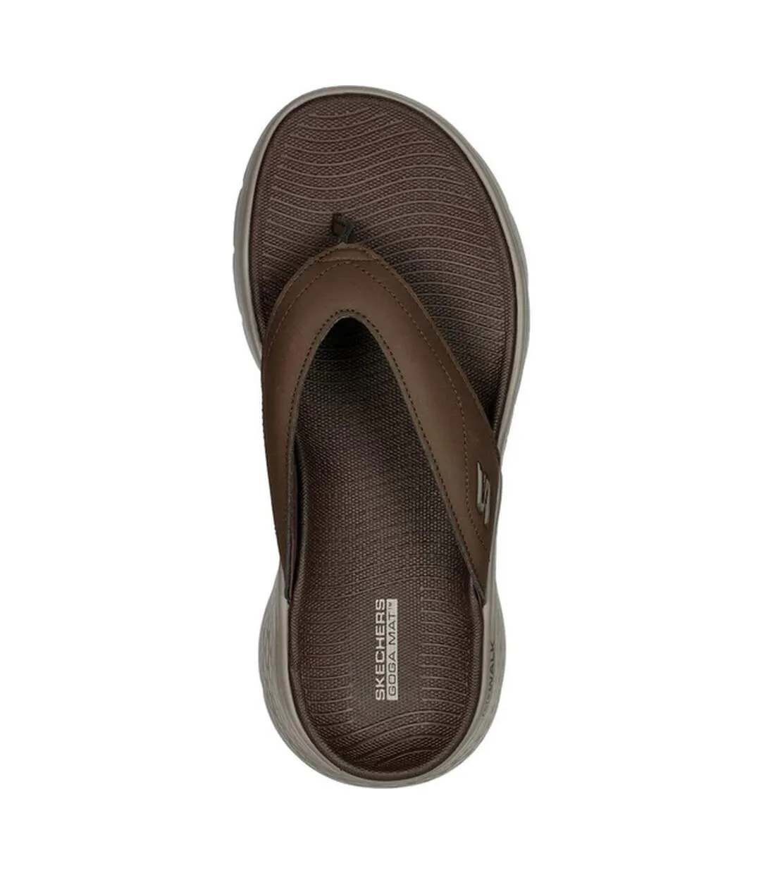 Mens go walk flex vallejo sandals chocolate Skechers