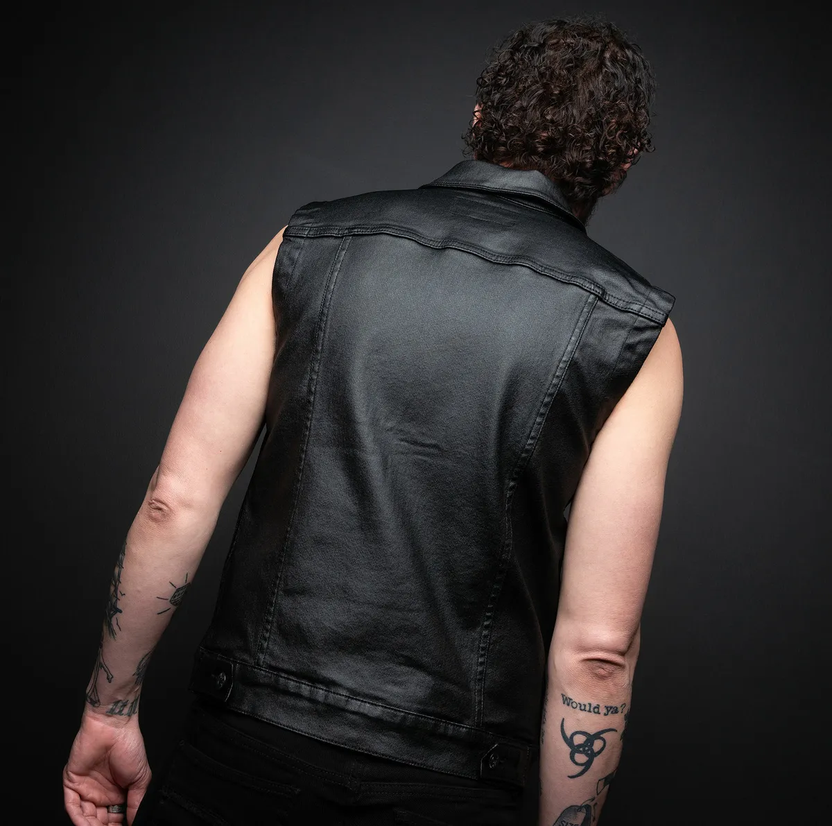 men's vest WORNSTAR - Idolmaker Waxed Denim - WSGV-IMKWX  -  Metal-shop