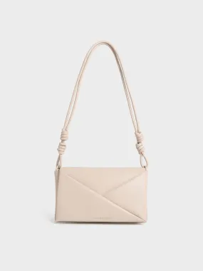 Midori Geometric Shoulder Bag - Oat