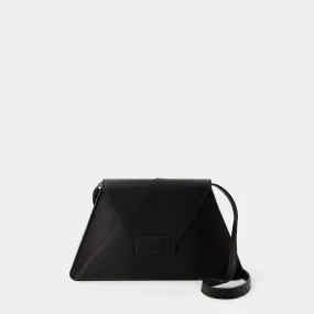 MM6 Maison Margiela  Numbers Medium Hobo Bag - MM6 Maison Margiela - Leather - Black