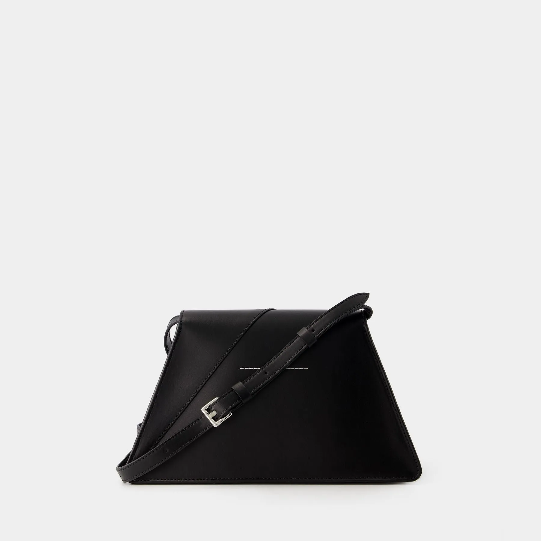 MM6 Maison Margiela  Numbers Medium Hobo Bag - MM6 Maison Margiela - Leather - Black