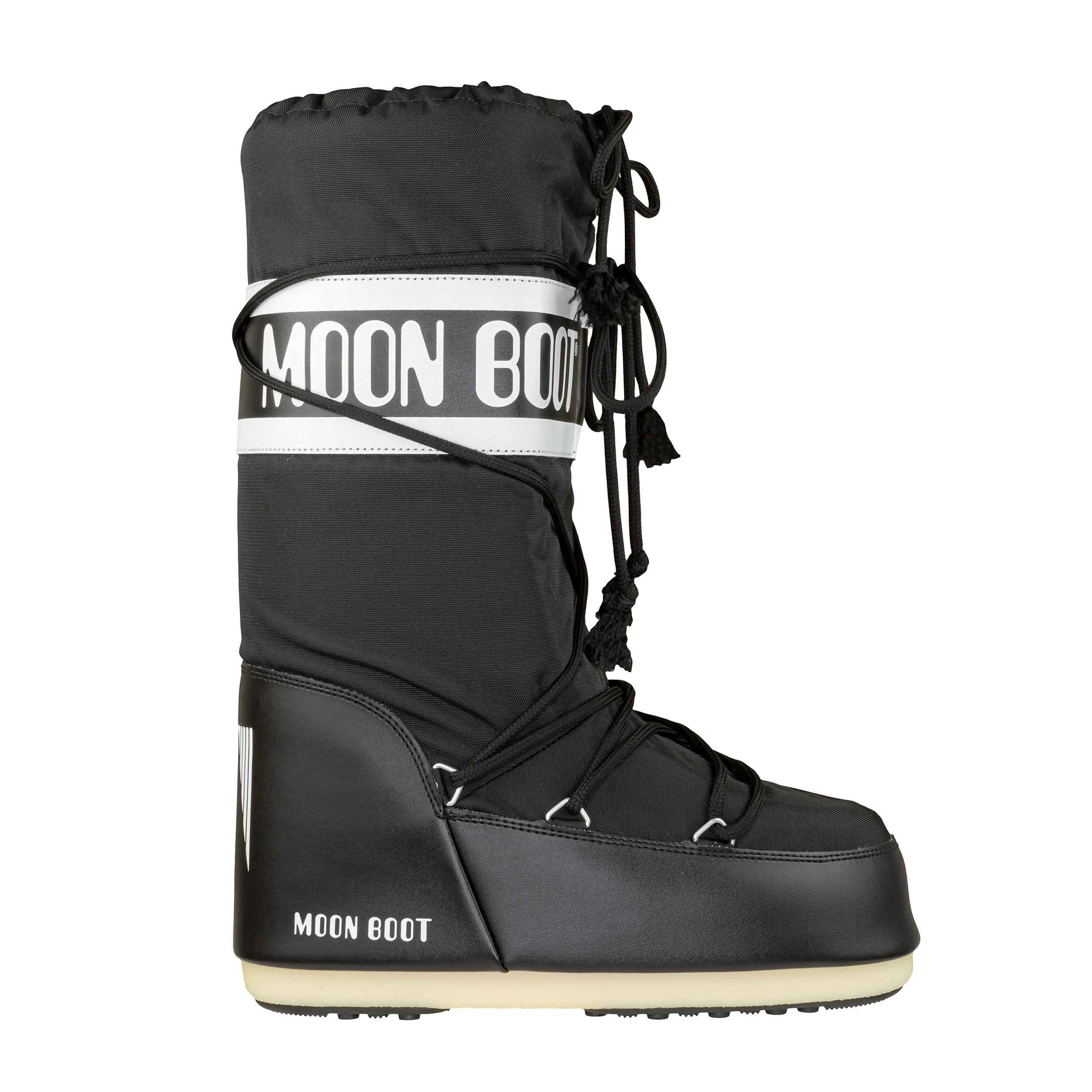 MOON BOOT ICON NYLON BLACK