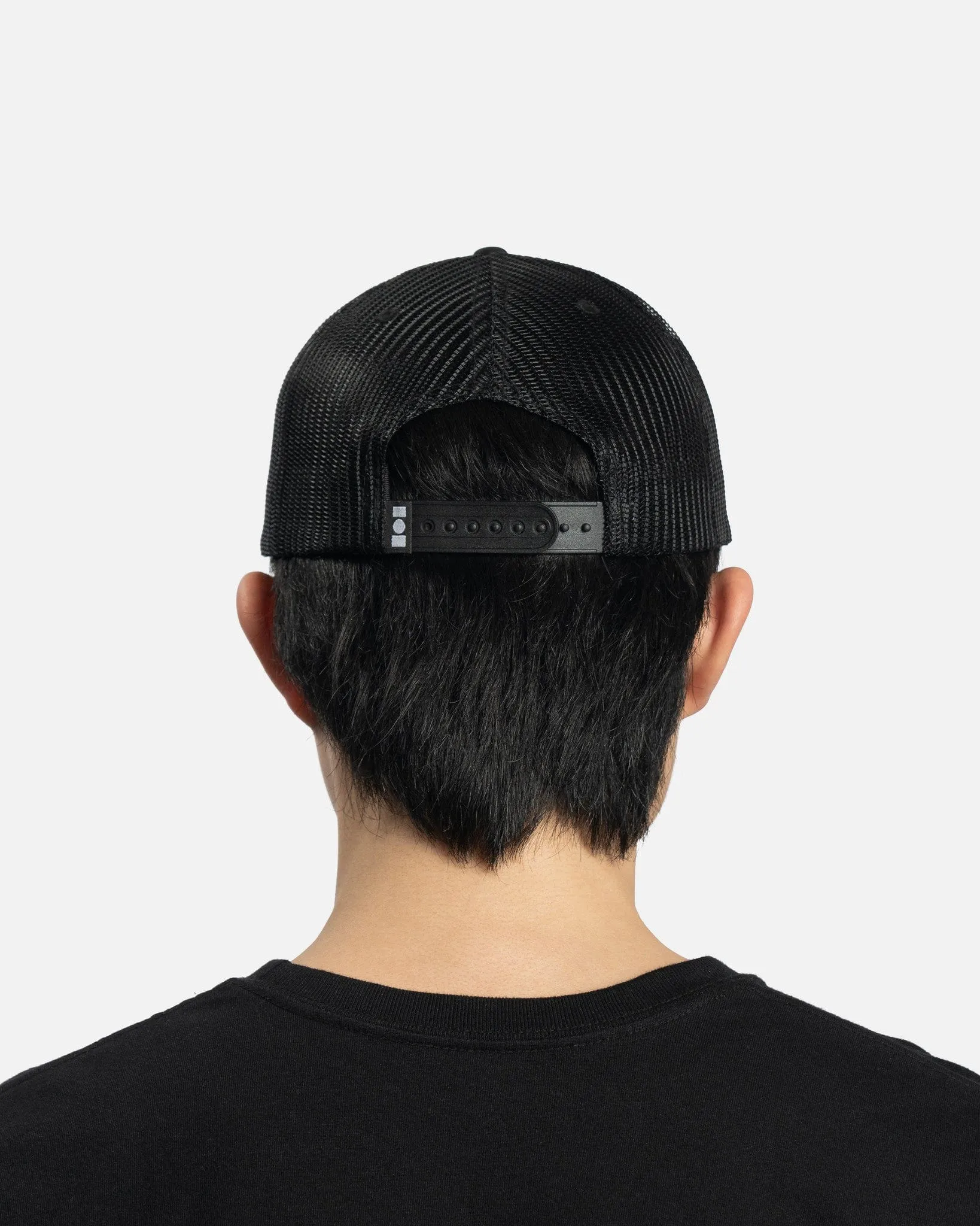 Nahmias Psychedelic Trucker Hat in Black