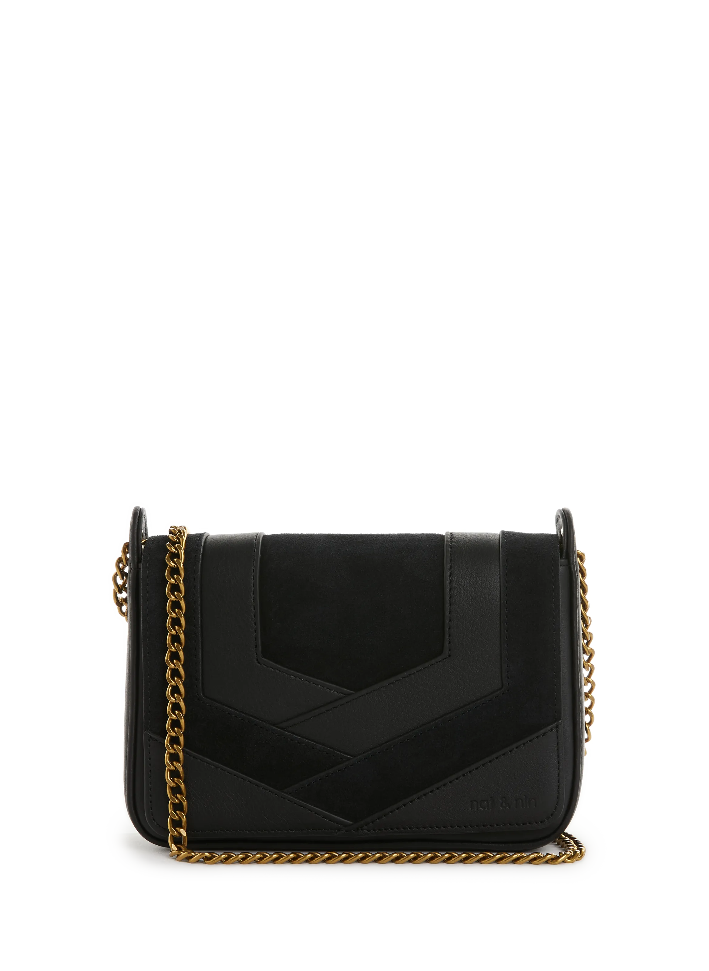 Nat & nin  Capri leather bag - Black