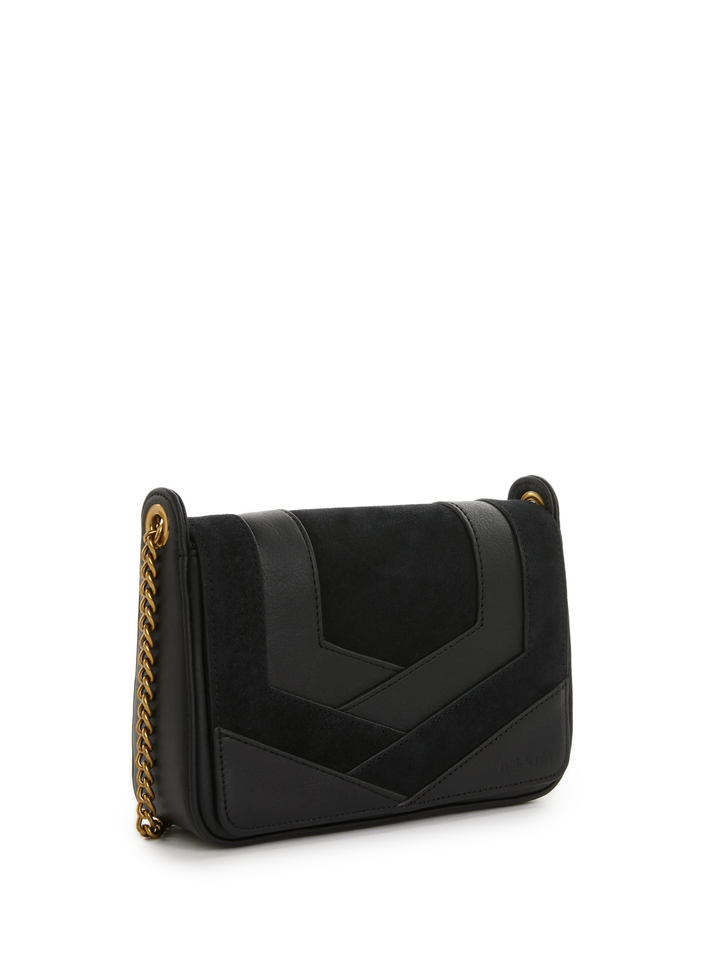 Nat & nin  Capri leather bag - Black