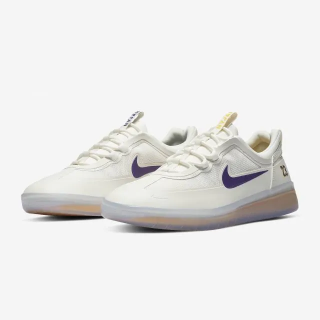 Nba x nike sb nyjah free 2 nba (la lakers/ summit white/ amarillo