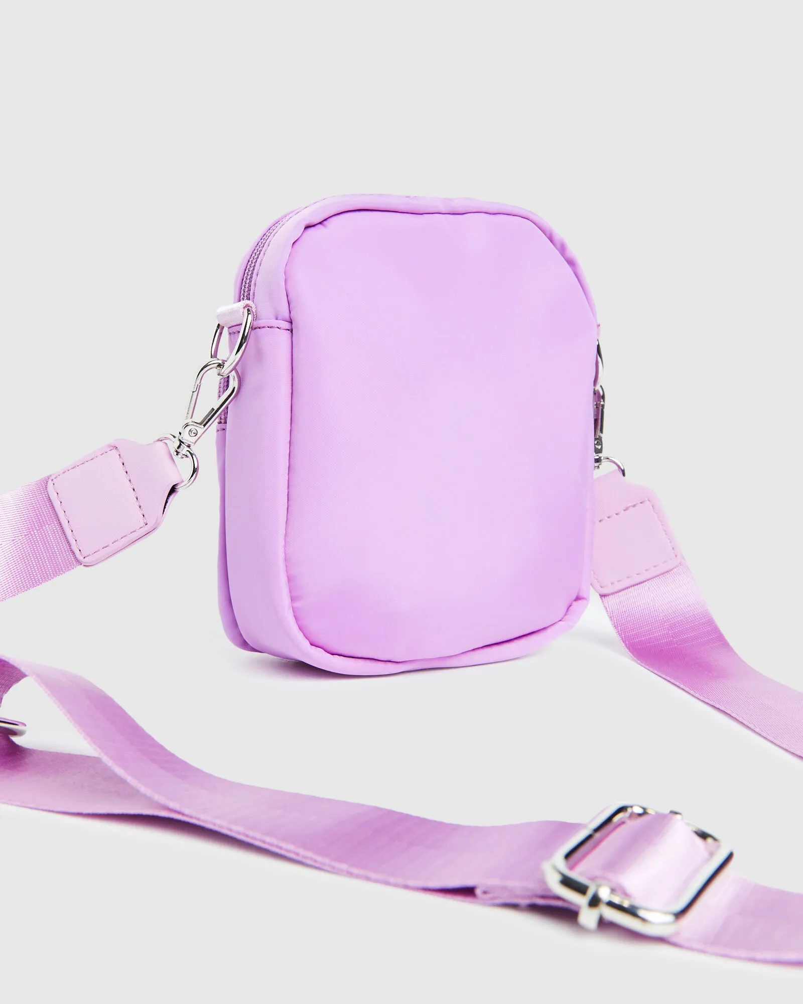 Neon Hart Jesse Nylon Cross Body Bag Purple