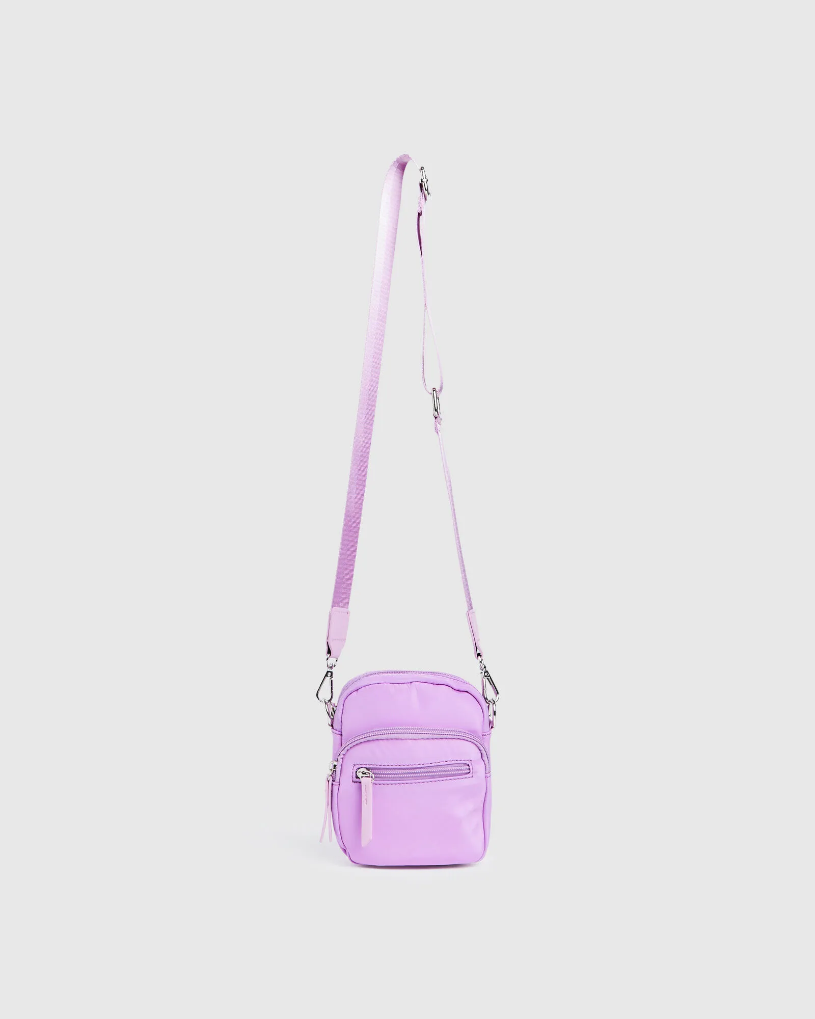 Neon Hart Jesse Nylon Cross Body Bag Purple