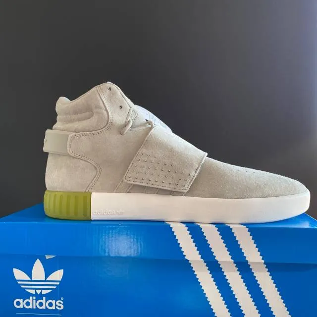 New adidas tubular invader strap sneakers