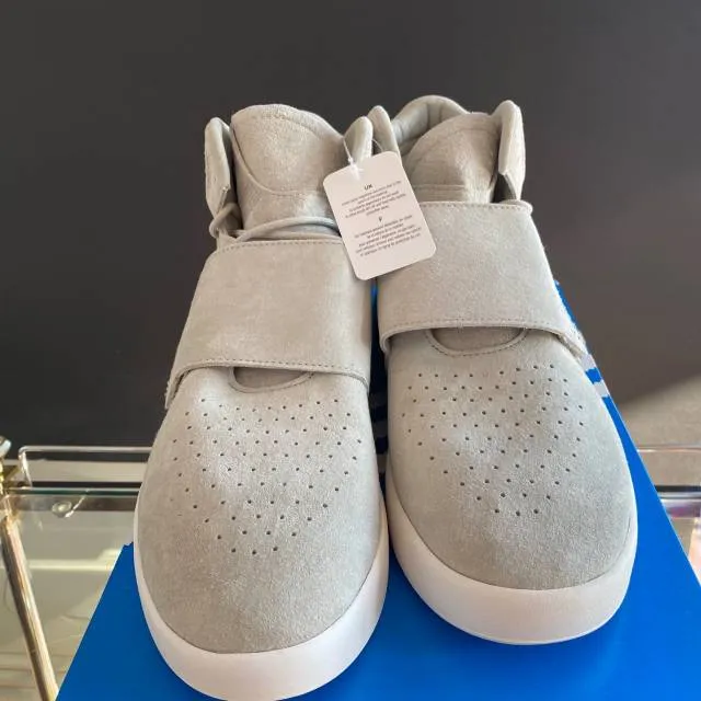 New adidas tubular invader strap sneakers