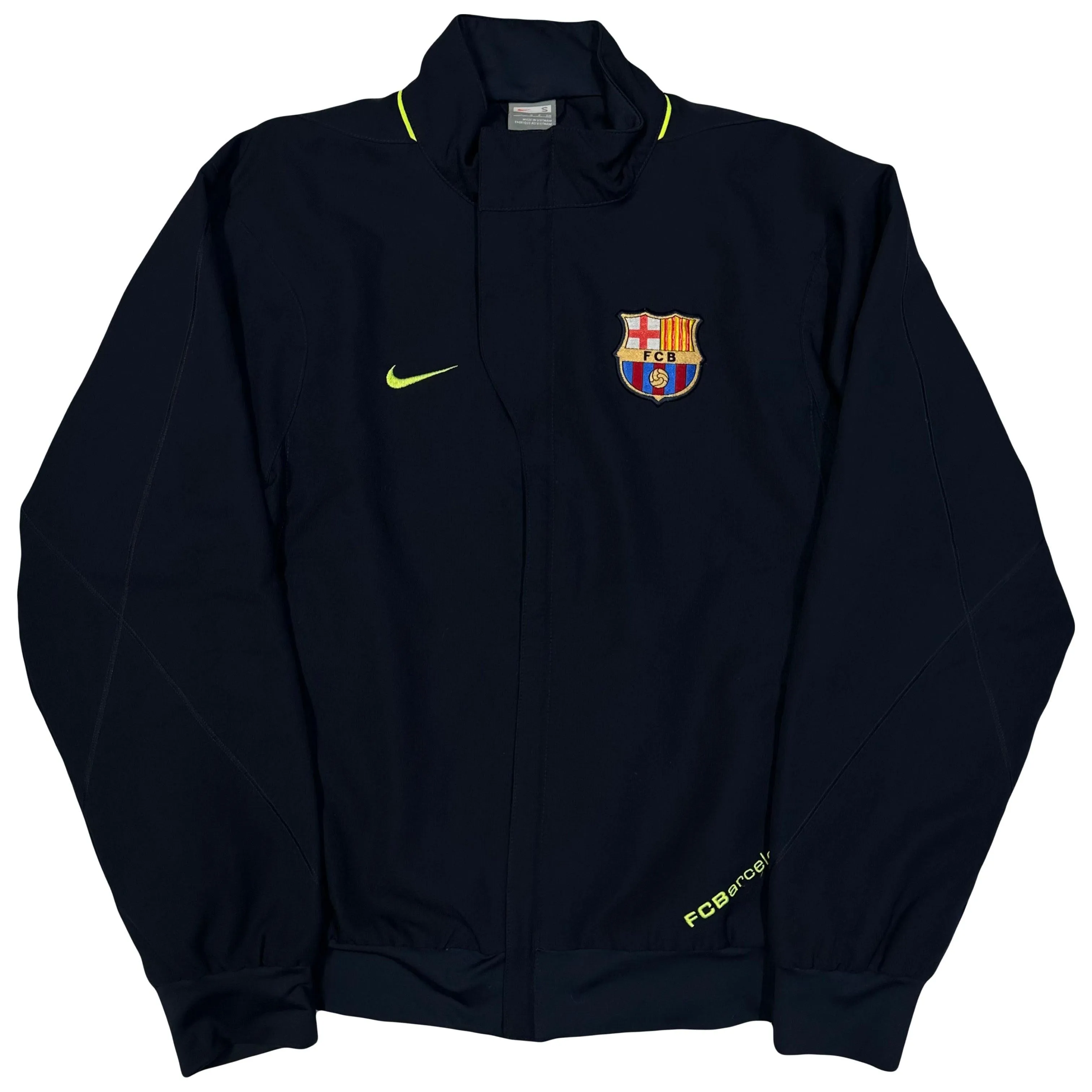 Nike Barcelona 2007/08 Tracksuit Top In Navy ( S )