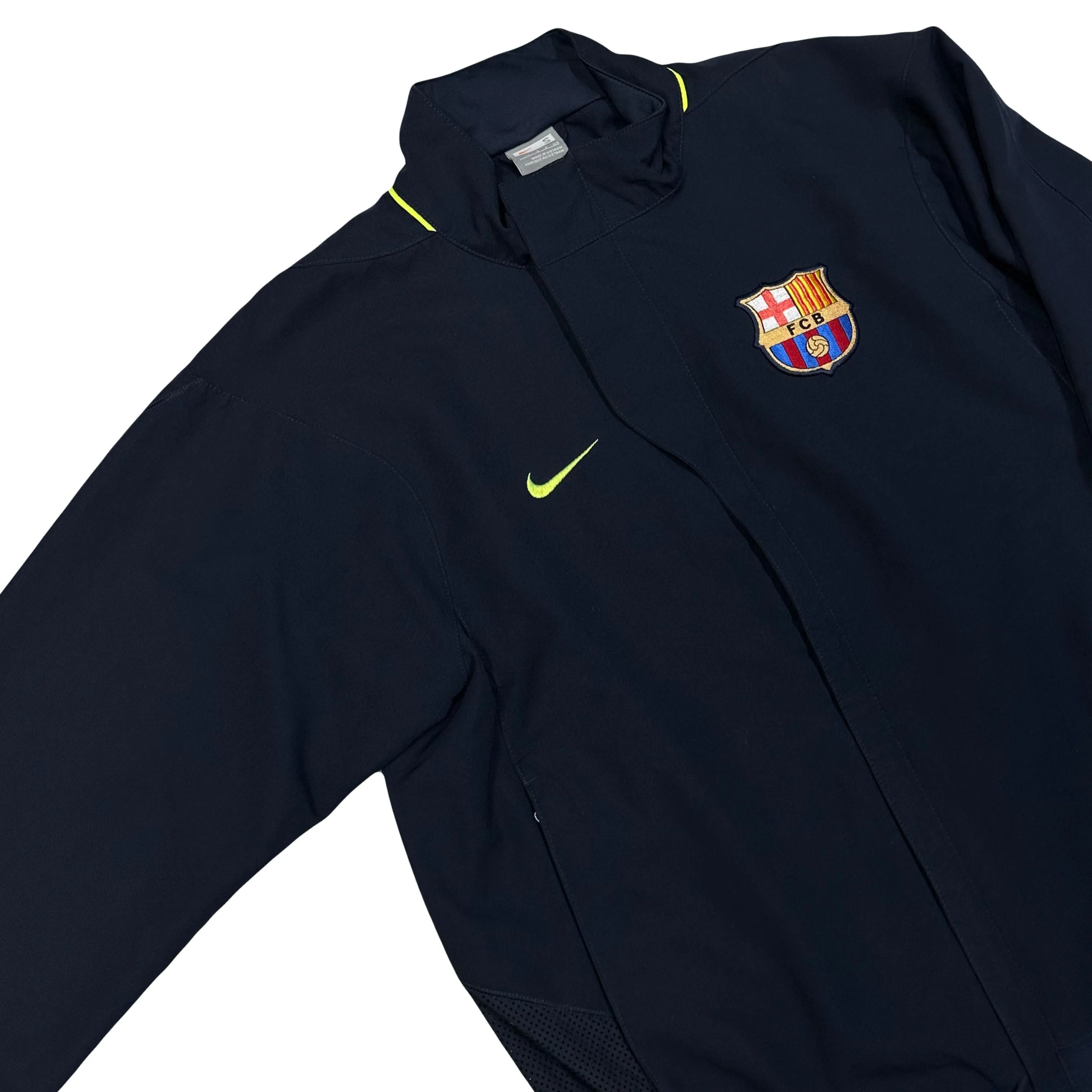 Nike Barcelona 2007/08 Tracksuit Top In Navy ( S )