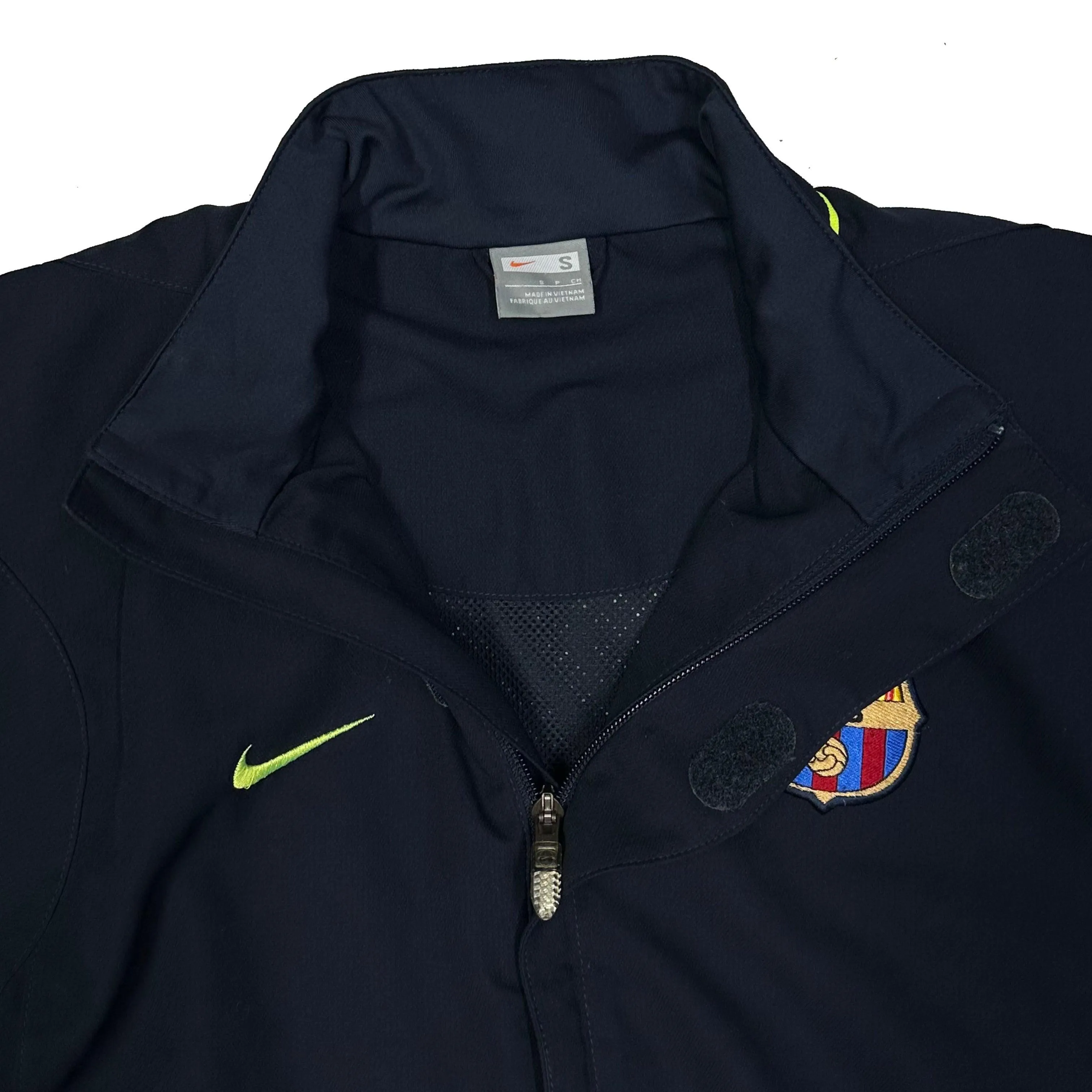 Nike Barcelona 2007/08 Tracksuit Top In Navy ( S )