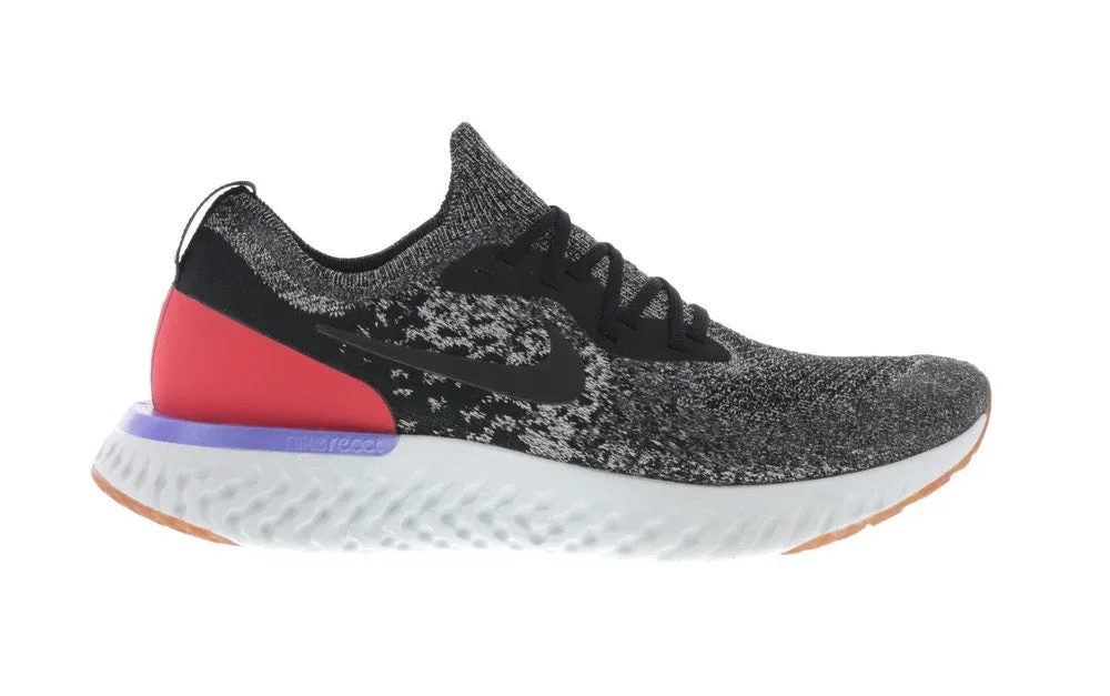 Nike epic react flyknit black red orbit