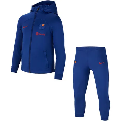 Nike FC Barcelona Strike Tracksuit Little Kids 