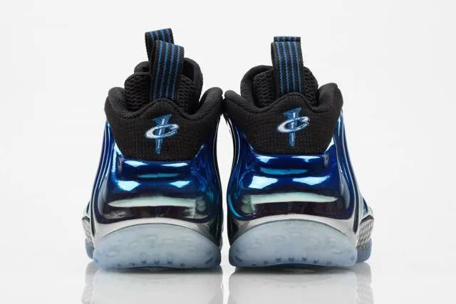 Nike foamposite blue mirror free shipping!