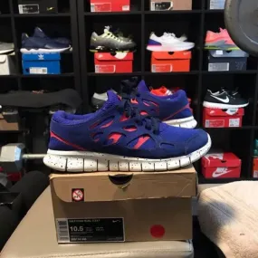 Nike free run+ 2 ext ultramarine size 10.5