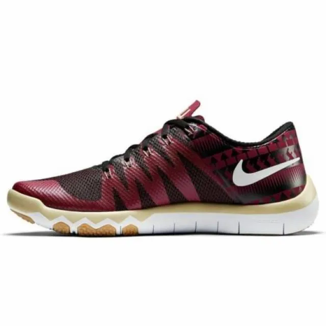 Nike free trainer 5.0 v6 amp florida state seminoles fsu workout pe college 11.5