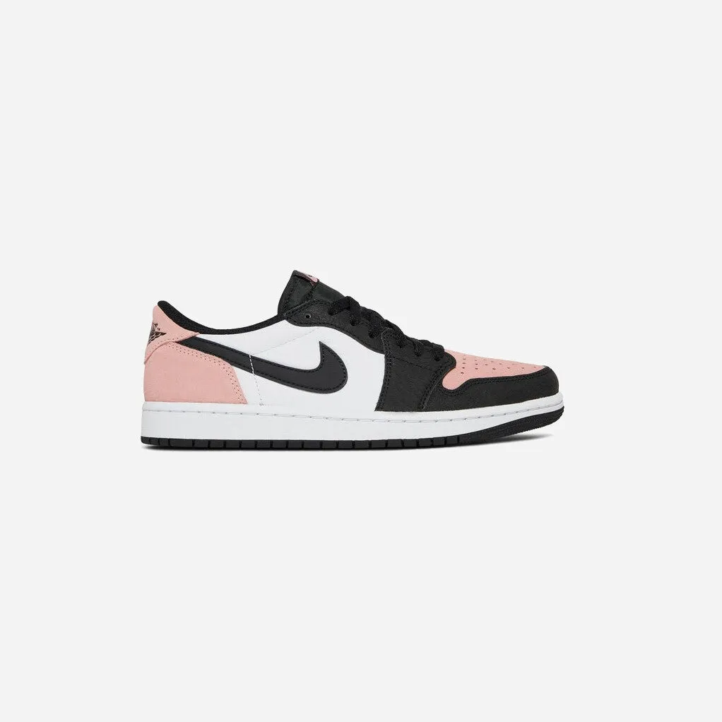 NIKE  JORDAN 1 LOW BLEACHED CORAL