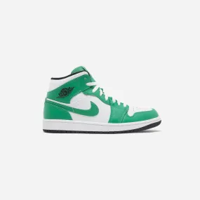 NIKE  JORDAN 1 MID LUCKY GREEN