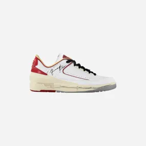 NIKE  JORDAN 2 OFF WHITE VARSITY RED