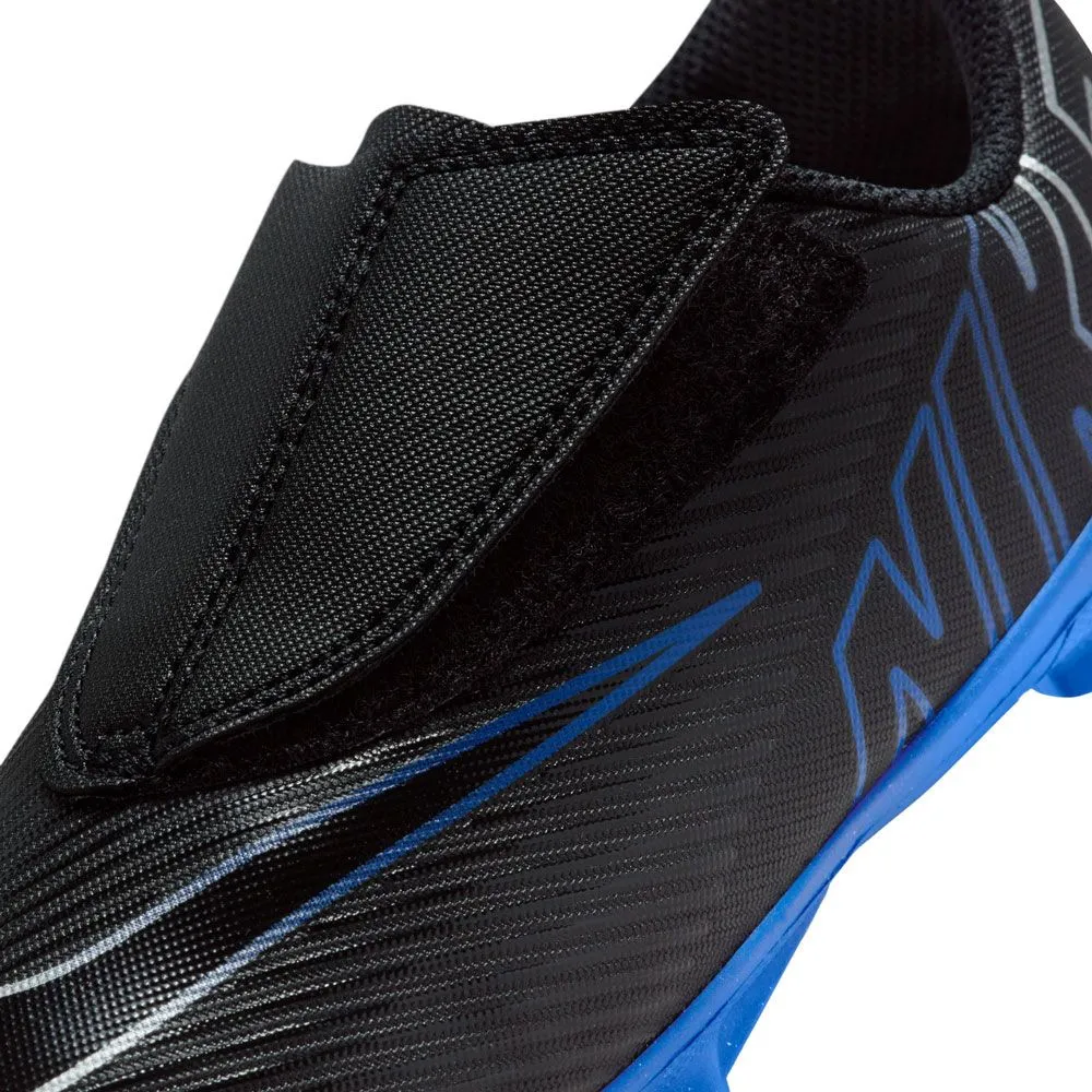 Nike Junior Mercurial Vapor 15 Club FG Soccer Cleats | Black Pack