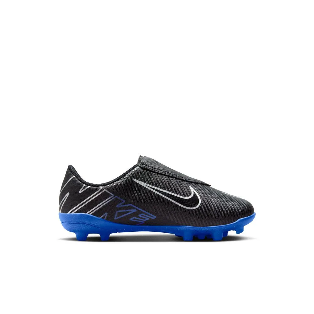 Nike Junior Mercurial Vapor 15 Club FG Soccer Cleats | Black Pack