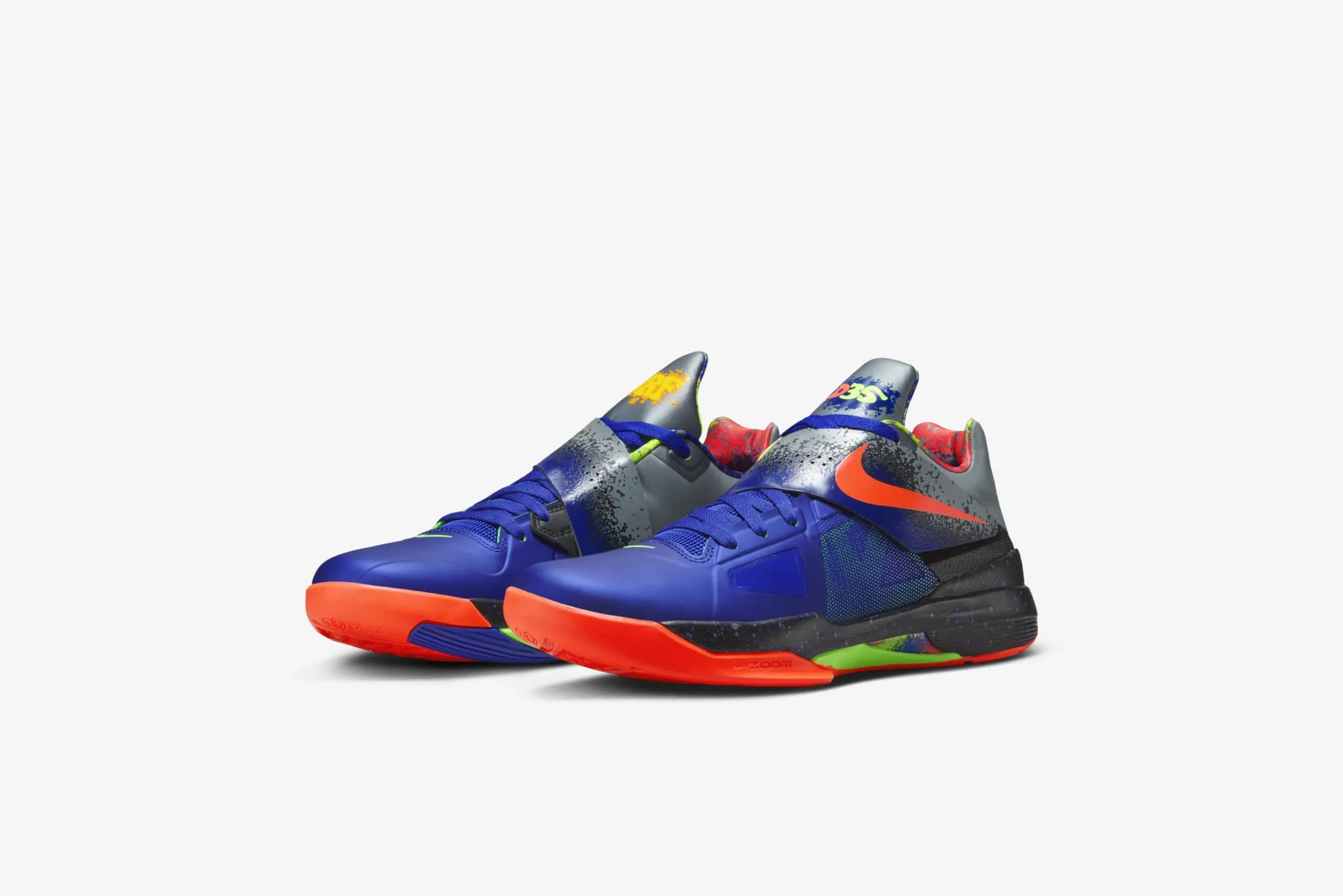 Nike KD 4 (Nerf) M - Concord / Bright Crimson / Black