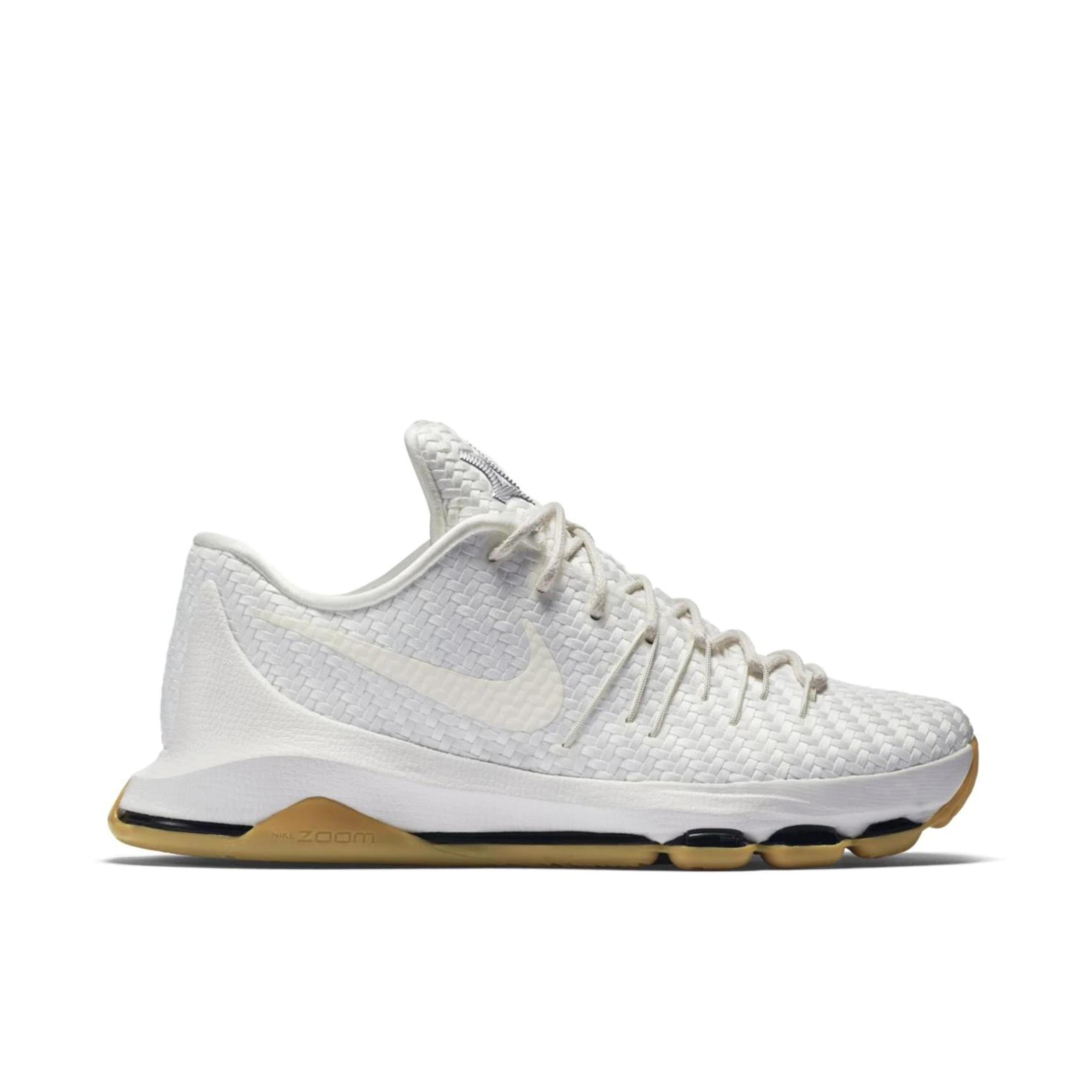 Nike KD 8 EXT Sail Chrome | 806393-100 | Laced