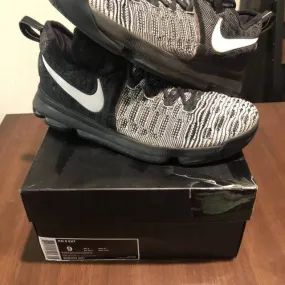 Nike KD 9 - Black/White Oreo Grey