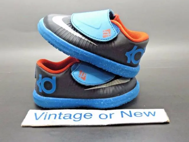 Nike KD VI 6 OKC Thunder Away TD Toddler Kevin Durant 20...