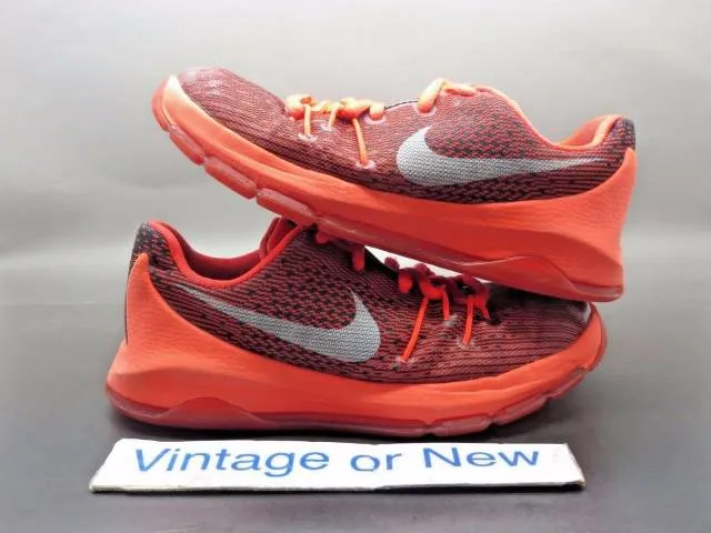 Nike KD VIII 8 Bright Crimson Black Cool Grey White PS s...