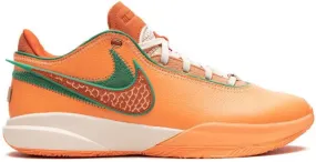 Nike LeBron 20 FAMU x APB Safety Orange sneakers