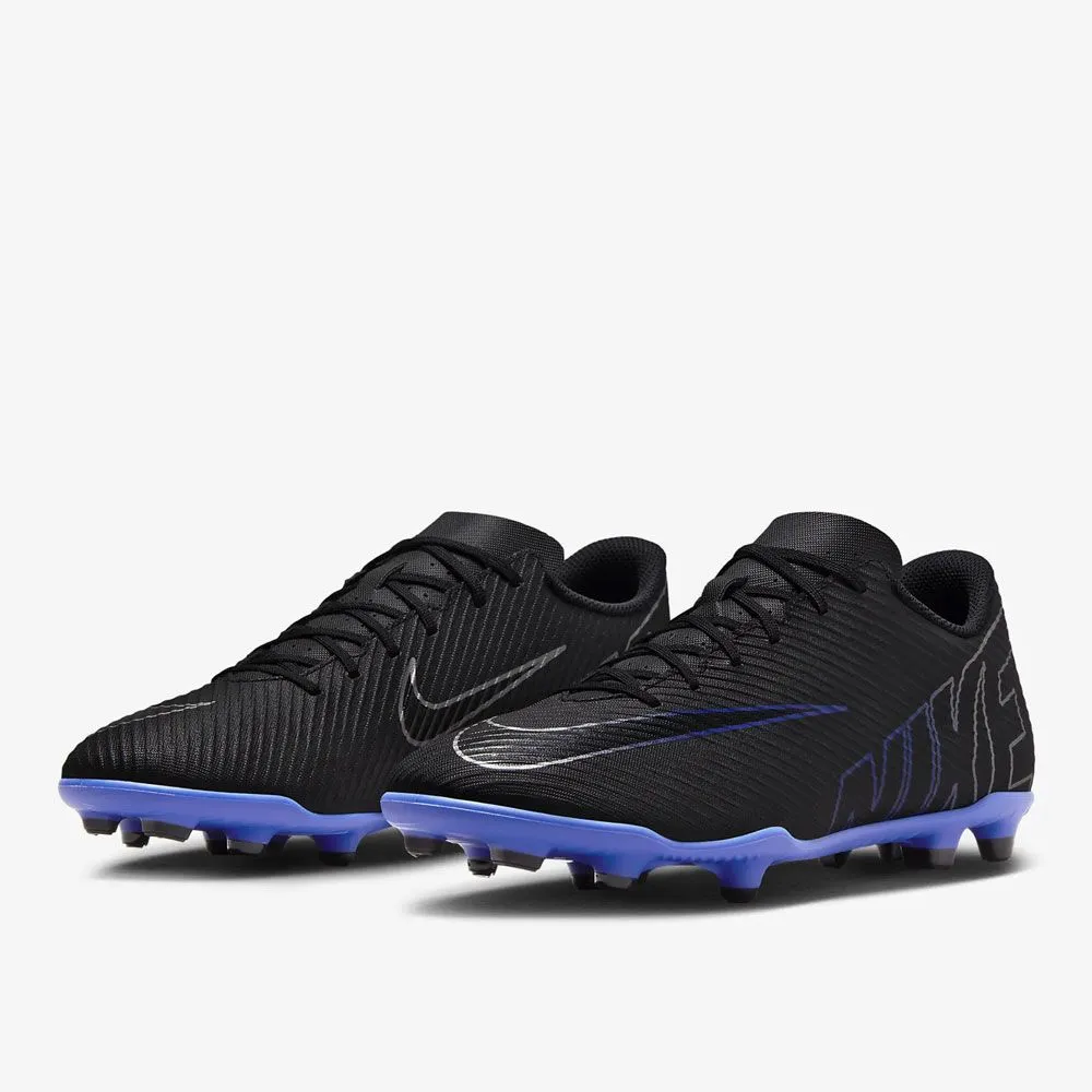 Nike Mercurial Vapor 15 Club FG Soccer Cleats | Black Pack