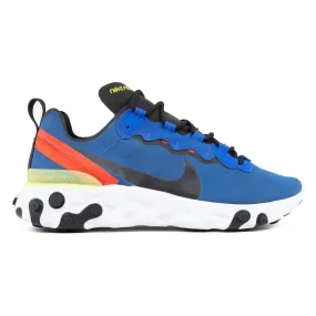 Nike React Element 55 (Game Royal/Black-White-Dynamic Yellow)