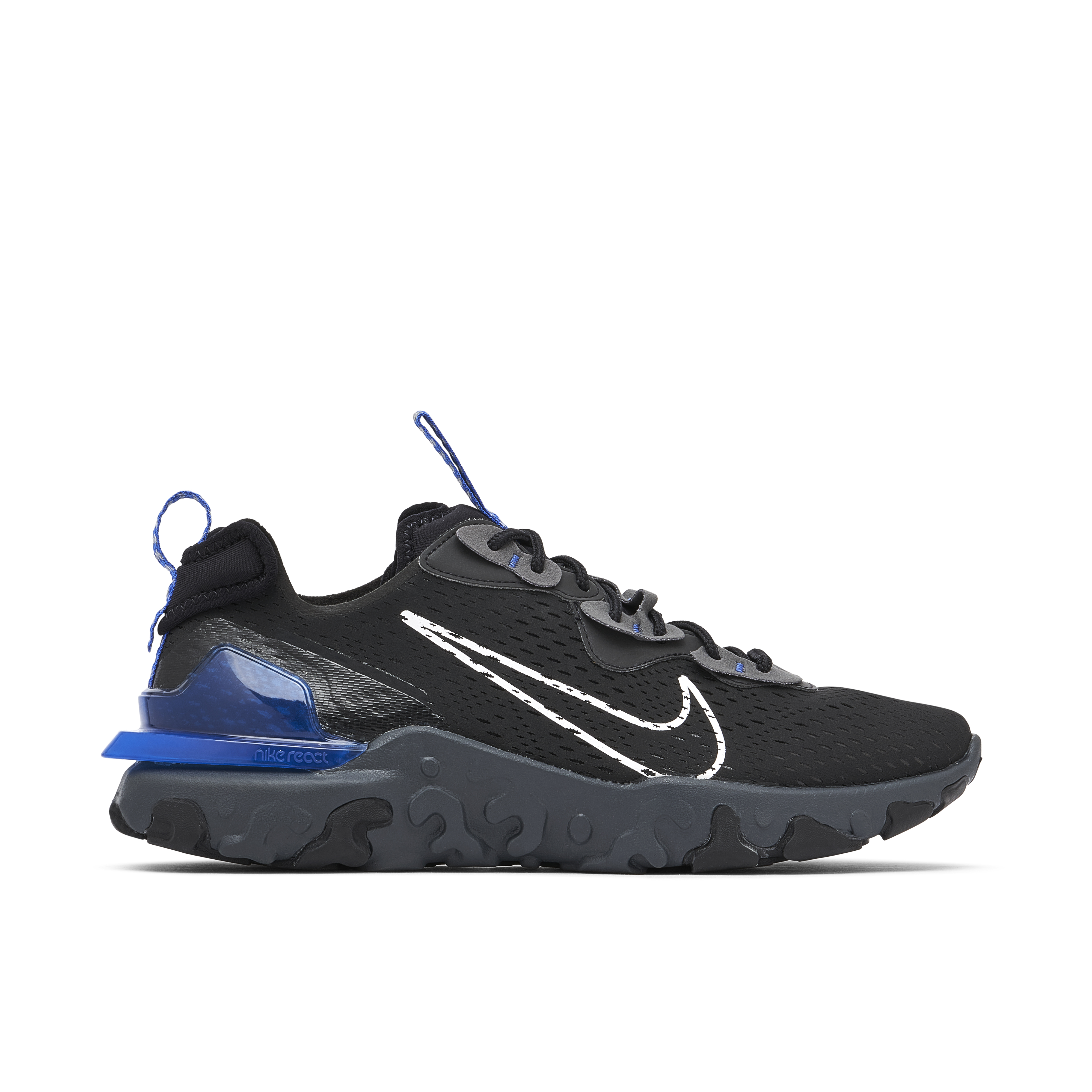 Nike React Vision Black Game Royal | DV6491-001 | Laced