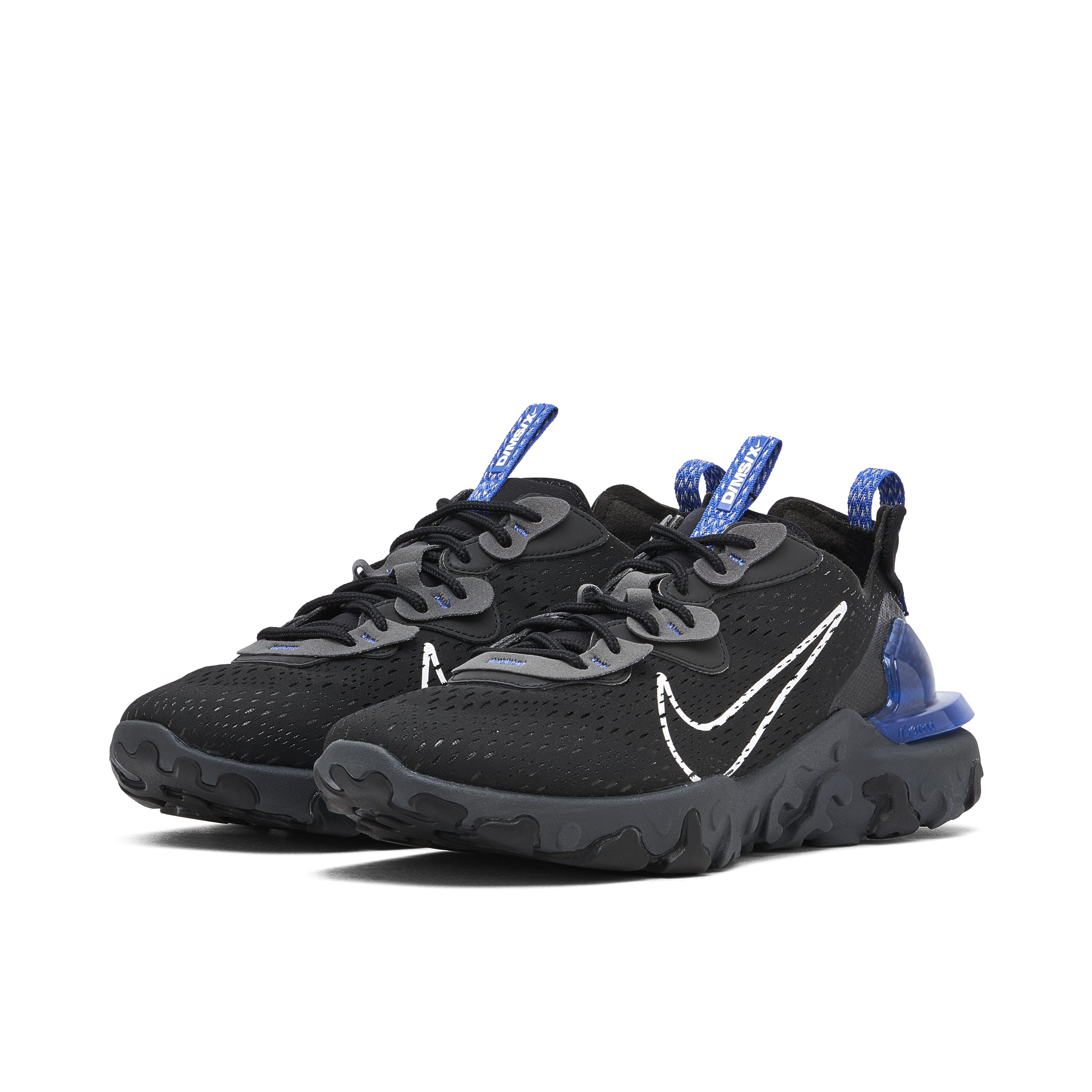 Nike React Vision Black Game Royal | DV6491-001 | Laced