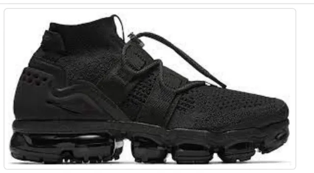 Nike vapor max utility triple black