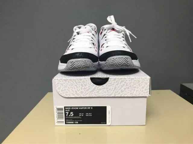 Nike zoom vapor rf aj3 fire red size 7.5 from kith.com