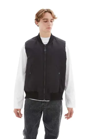 Oversized MA1 Vest - Black