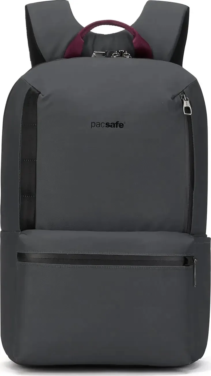 Pacsafe Metrosafe X Anti-Theft 20L Recycled Backpack Slate | Buy Pacsafe Metrosafe X Anti-Theft 20L Recycled Backpack Slate here