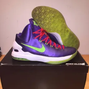 PADS Nike KD 5 ID "chaos", joker colourway. Size 13.5.  ...