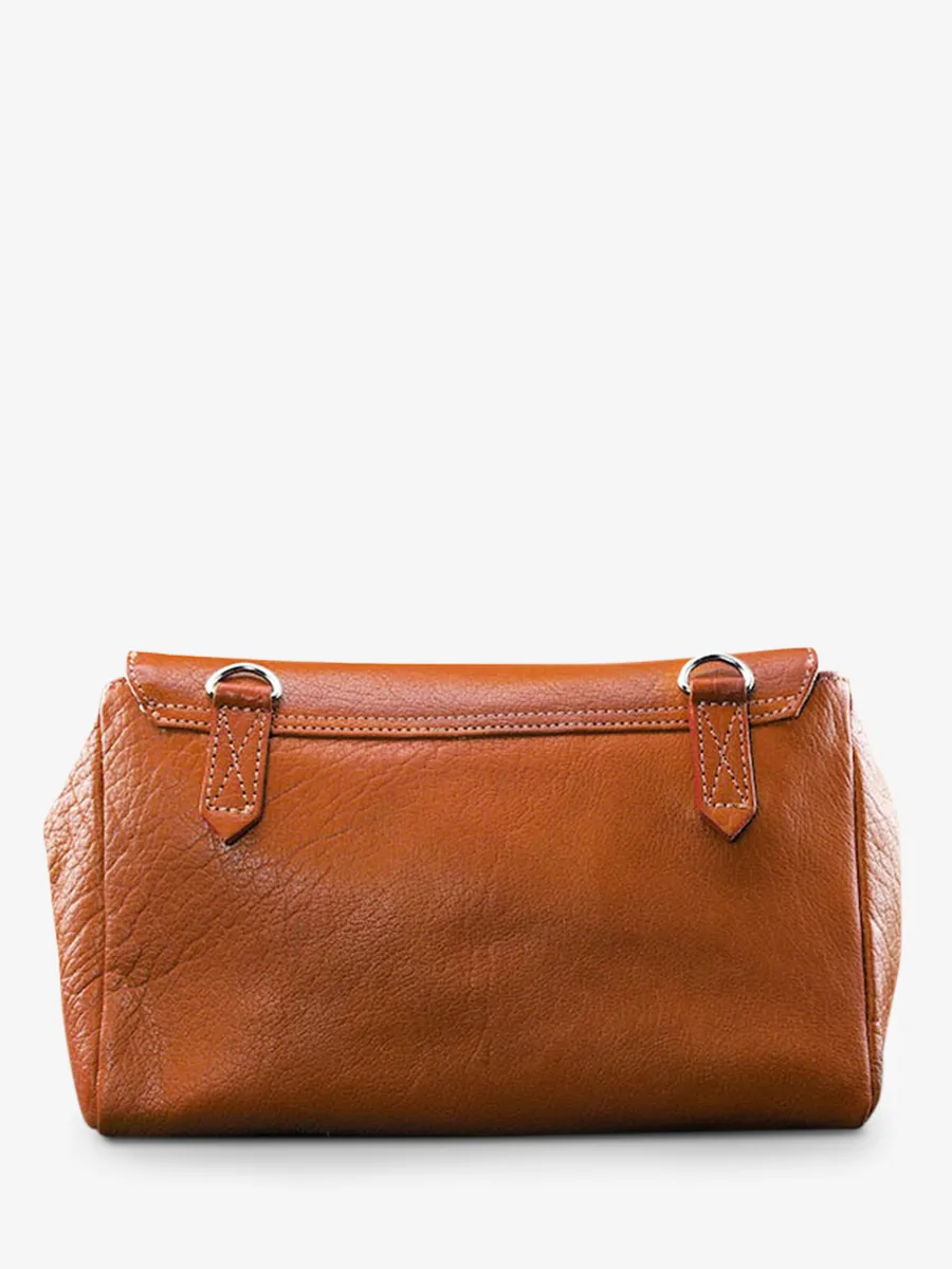 paulmarius leather shoulder bag Orange - Suzon M Grand Prix Tangerine | PAUL MARIUS