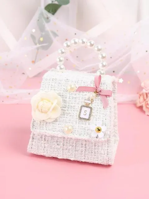 Petals And Pearls Preppy Bag