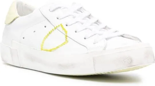 Philippe Model Paris PRSX leather low-top sneakers White