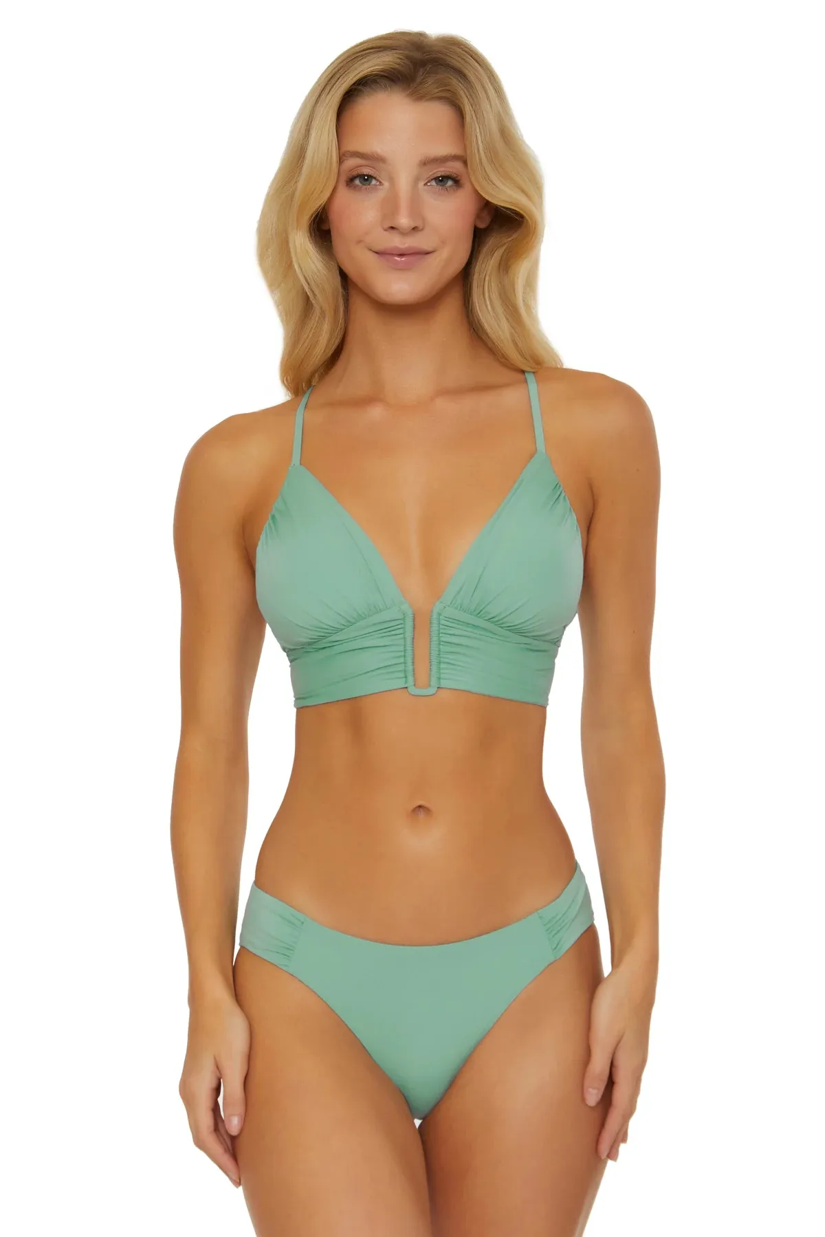 Phoebe Wire Front Bikini Top