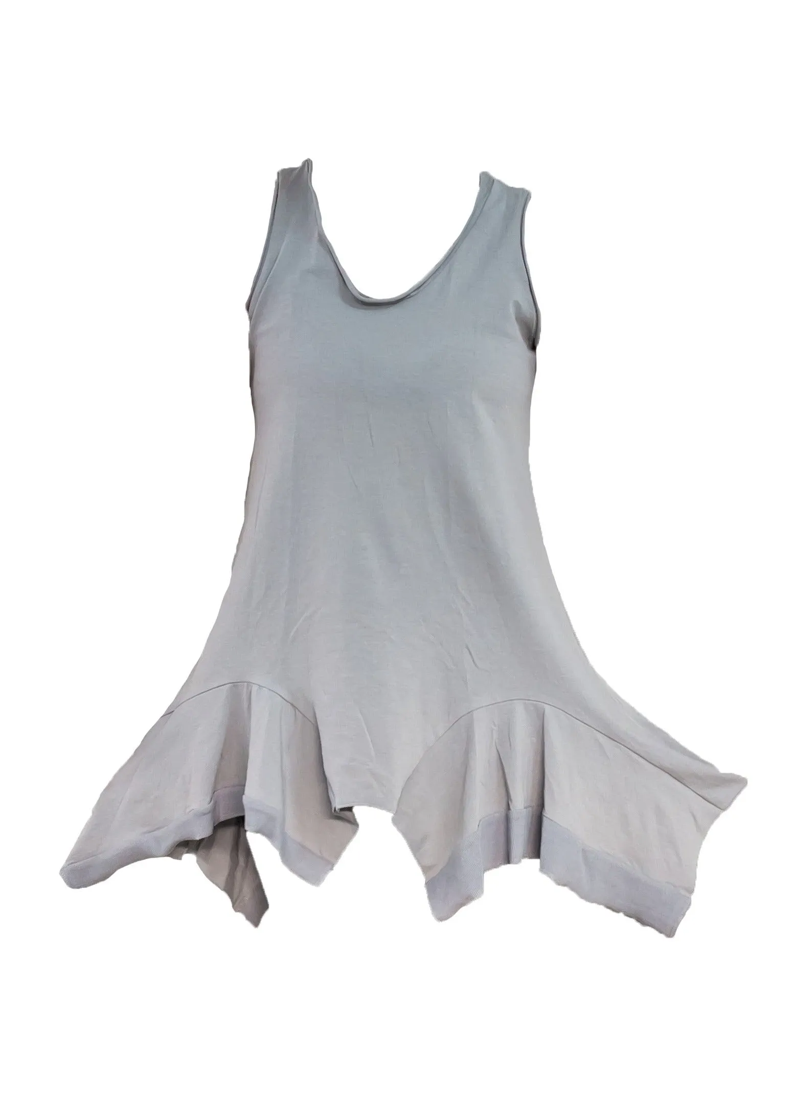 PLU Reversible Tunic Tank - Light Grey