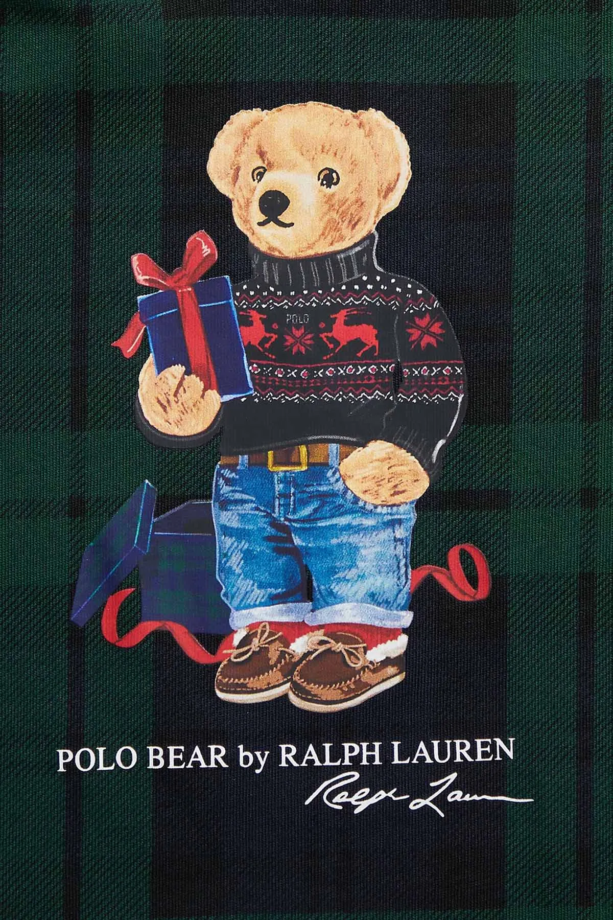 Polo Ralph Lauren Kids 12-24 Aylk Unisex Bebek Polo Bear Eofman Takm