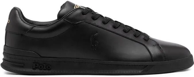 Polo Ralph Lauren logo-embossed low-top sneakers Black