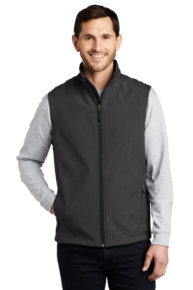 Port Authority Custom Logo Soft Shell Vest. J325.